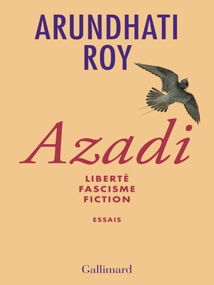 cover image of Azadi. Liberté--Fascisme--Fiction